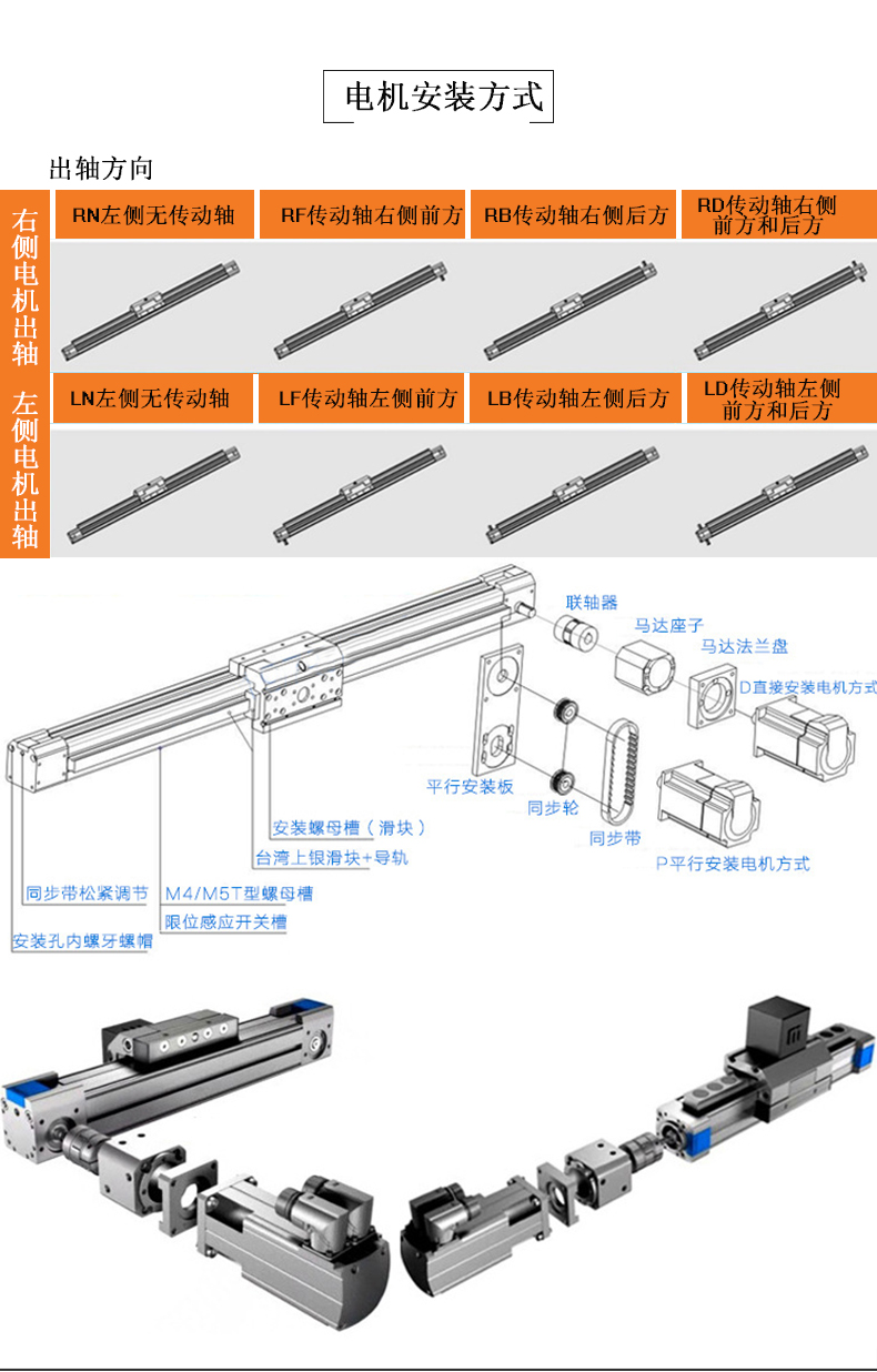 直线丝杆滑台